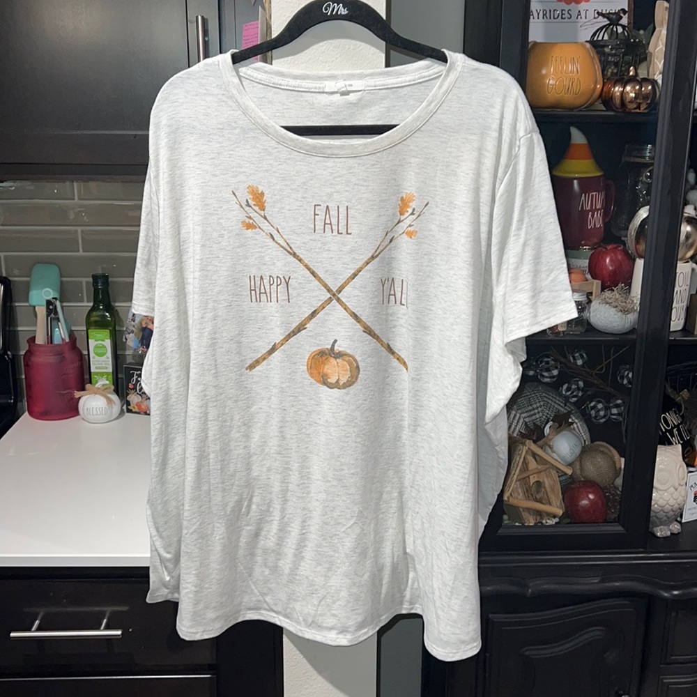 Happy Fall Y'all Oversized Tee